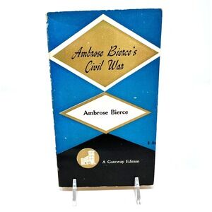 Vintage 1960s Ambrose Bierce Civil War Gateway‎ Edition Paperback Classic Book